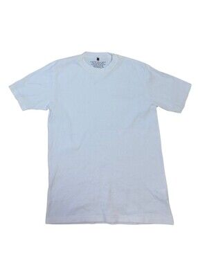 Nigel Cabourn T-Shirt Mens M 48 Japan Vortex Spun Yarn Off White Shirt FLAW
